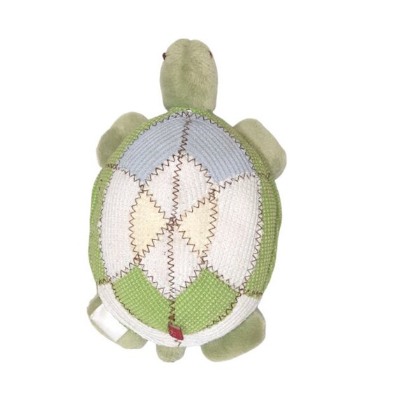 1999 Carter's John Lennon Yoko Ono Turtle Squeaker Baby Lovey Plush Stuffed Toy - Picture 4 of 8